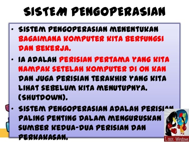 2 3 1 Sistem Pengoperasian