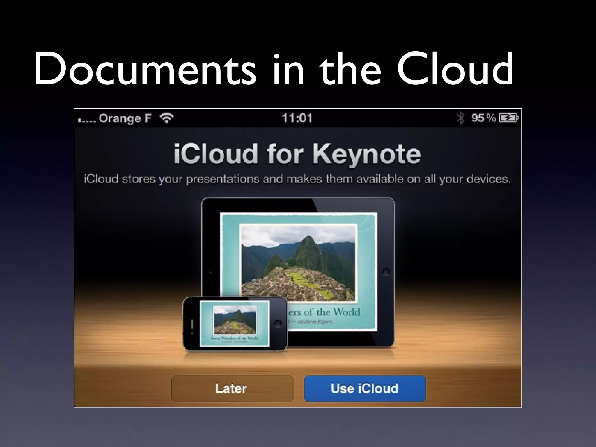 Documents in the Cloud 