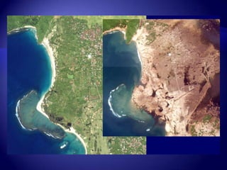 It can also happen from landslides – one in Lituya Bay in Alaska in 1958 caused the largest tsunami on record (despite what your book says).  It was 524 meters high.  That’s 1,742 feet.
