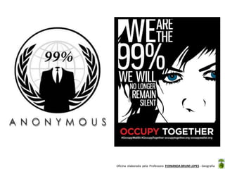 Oficina elaborada pela Professora FERNANDA BRUM LOPES - Geografia
 