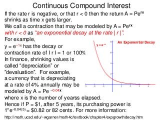 2.3 continuous compound interests | PPTX