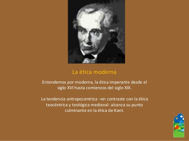 Ética moderna