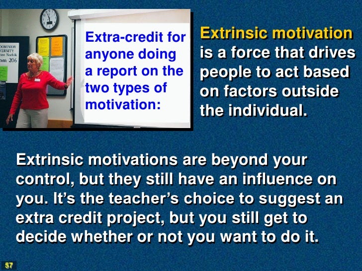 Report writing on motivational factors like money