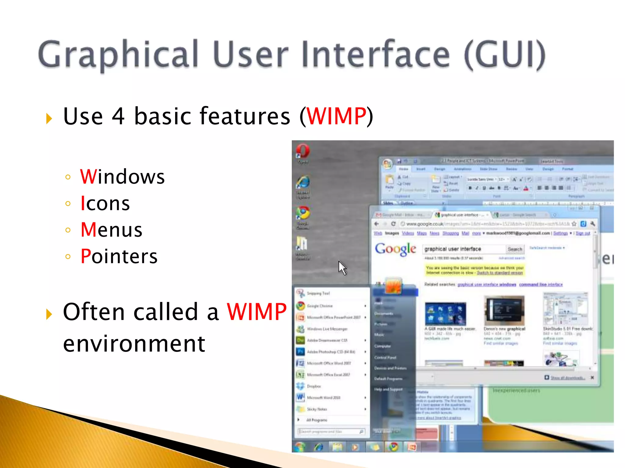 To considerBalance between options on a screen at one time and number of levels of sub-menus requiredShould have a consistent layoutShould use the same prompt for the same operation (e.g. back button)Prompt should be in the same position on the screenMenu Driven Interface