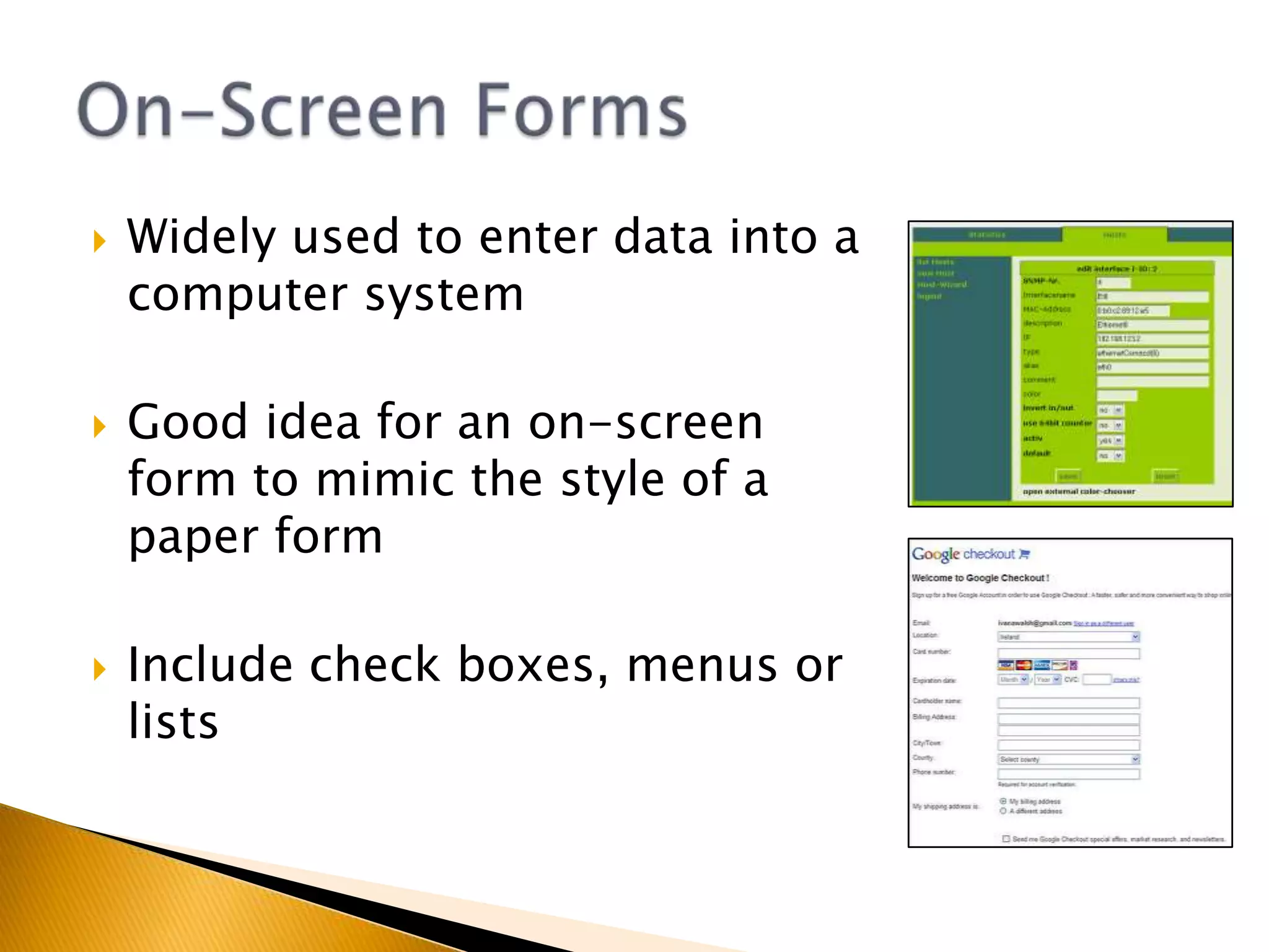 Use 4 basic features (WIMP)WindowsIconsMenusPointersOften called a WIMP	environmentGraphical User Interface (GUI)