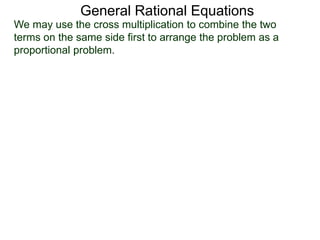 2 4 solving rational equations | PPTX
