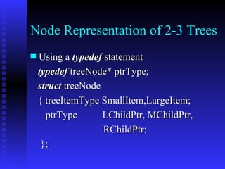 2 3 tree | PPT