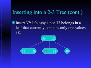 2 3 tree | PPT
