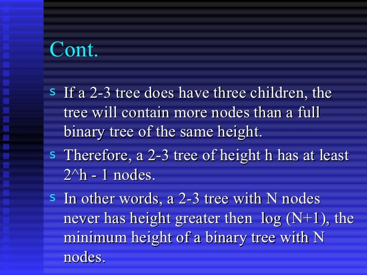 2 3 tree