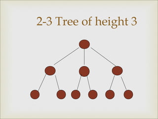2 3 tree | PPT