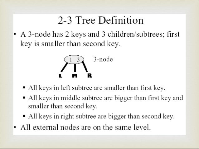 2 3 tree