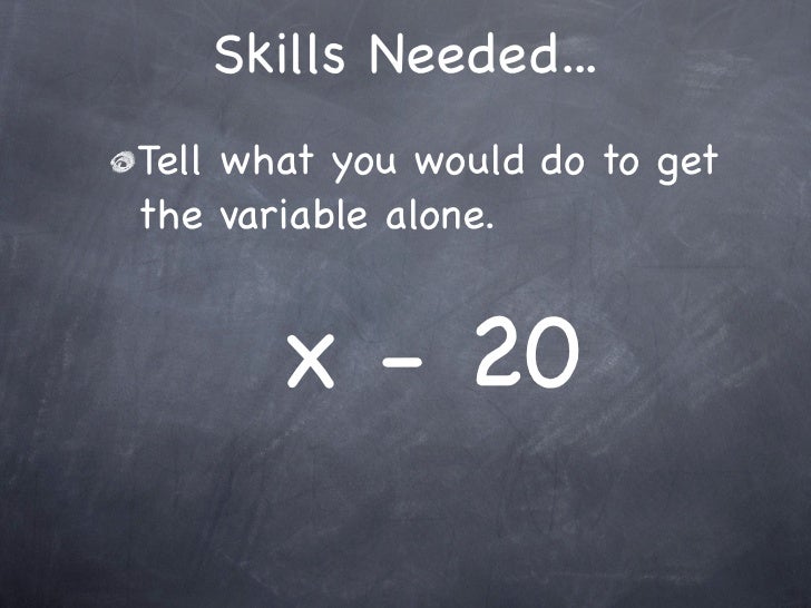 2 4 Solving Addition Subtracting Equations