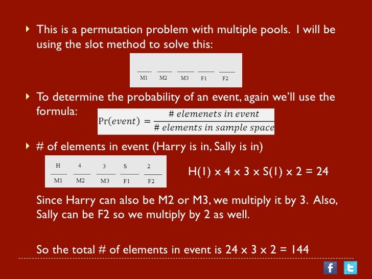 Computing Probabilities By Using Equally Likely Outcomes Finite Math