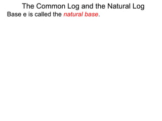 2 4 Introduction To Logarithm