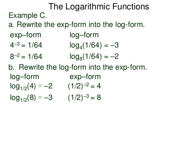 2 4 Introduction To Logarithm
