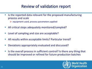 2-4_ProcessValidation protocol of pharmaceuticals | PPT