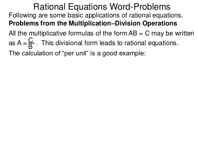 2 5 rational equations word-problems