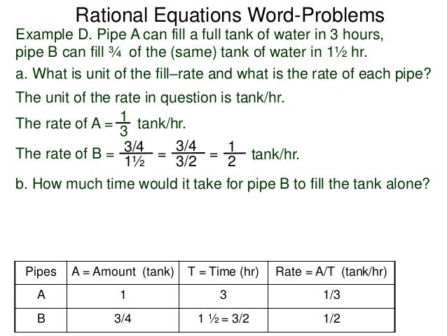 2 5 rational equations word-problems