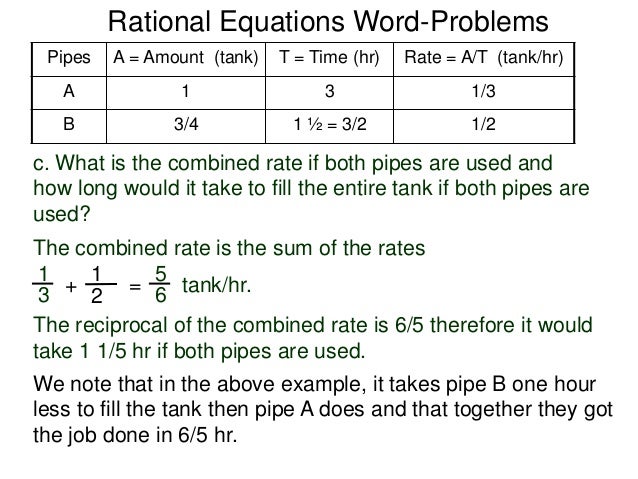 2 5 rational equations word-problems