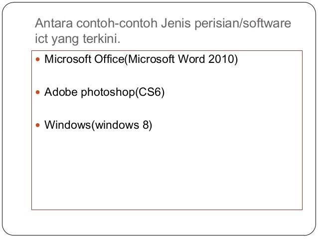 2.5.2 Perkembangan Terkini Teknologi Maklumat dan Komunikasi