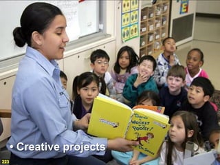 • Creative projects
223
 