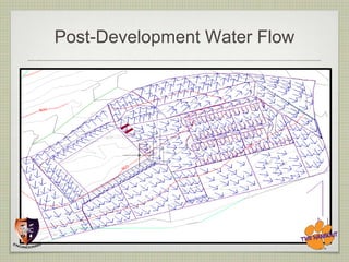 Post-Development Water Flow
 