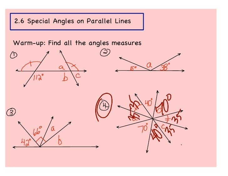 Line Art With Lines And Angles : Parallel lines angles