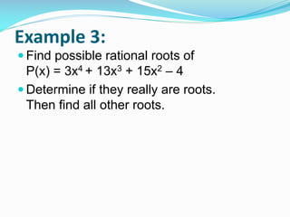 2 6 solving polynomial equations by factoring | PPTX