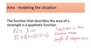 2.6 solving quadratic inequalities (oct 23 pd4) | PPTX