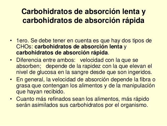 2.8. nutricion carbohidratos 2.8. nutricion carbohidratos