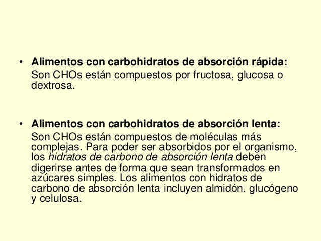 2.8. nutricion carbohidratos 2.8. nutricion carbohidratos