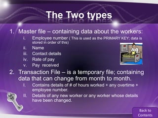 2.8 Payroll Applications | PPTX