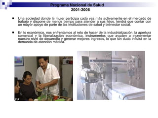 Programa Nacional De Salud 2001 2006