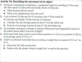 2 - Accelerated motion