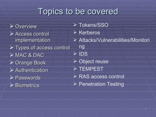 2. access control | PPT