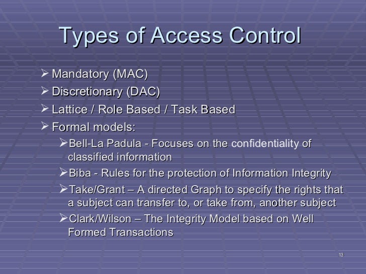 2. access control
