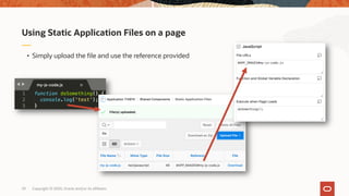 Module 2: Adding JavaScript to APEX Apps | PDF