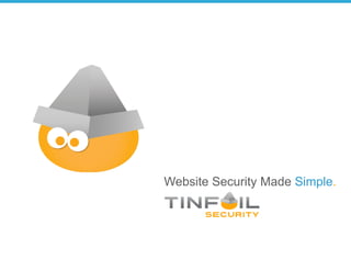 Website Security Made Simple.
 