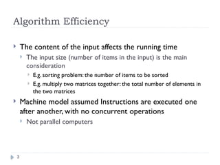 Comprehensive Guide to Algorithm Analysis and Data Structure Efficiency ...
