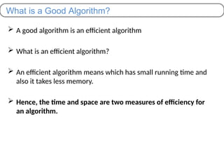 2-Algorithms and Complexity analysis.pptx