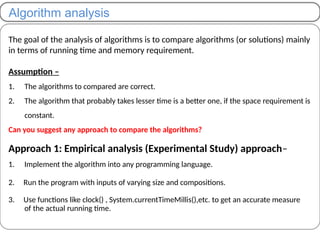 What Is Algorithm Analysis 2-Algorithms and Complexity analysis.pptx