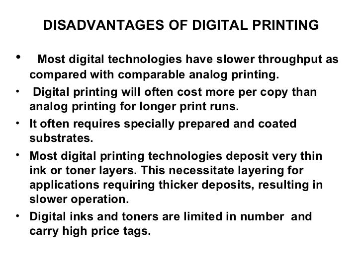 2. analog and digital priniting