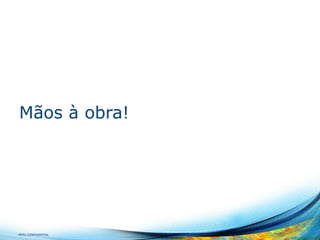 Mãos à obra!

INTEL CONFIDENTIAL

 
