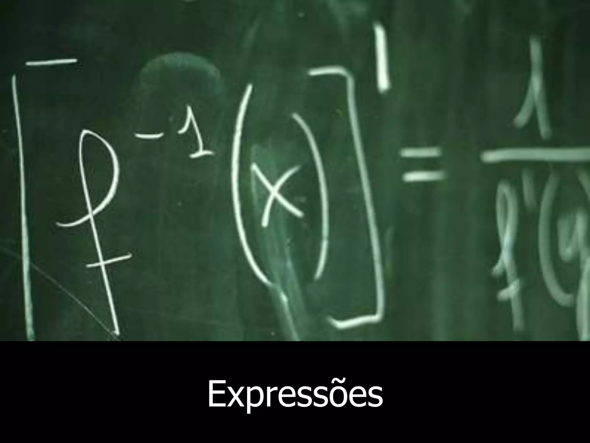 Expressões 