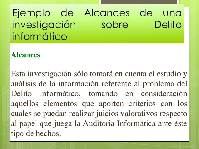 Antecedentes del Problema Alcances, Limitaciones y Objetivos