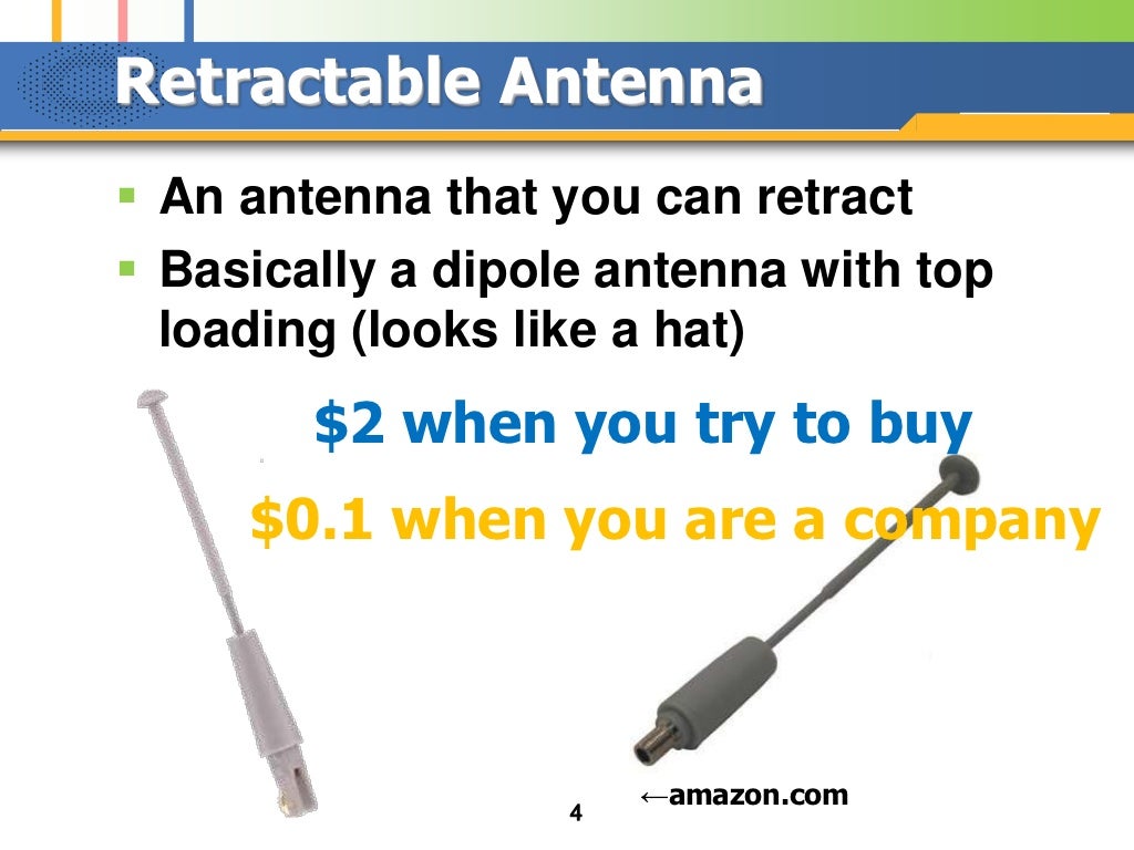 Antennas for CellPhones