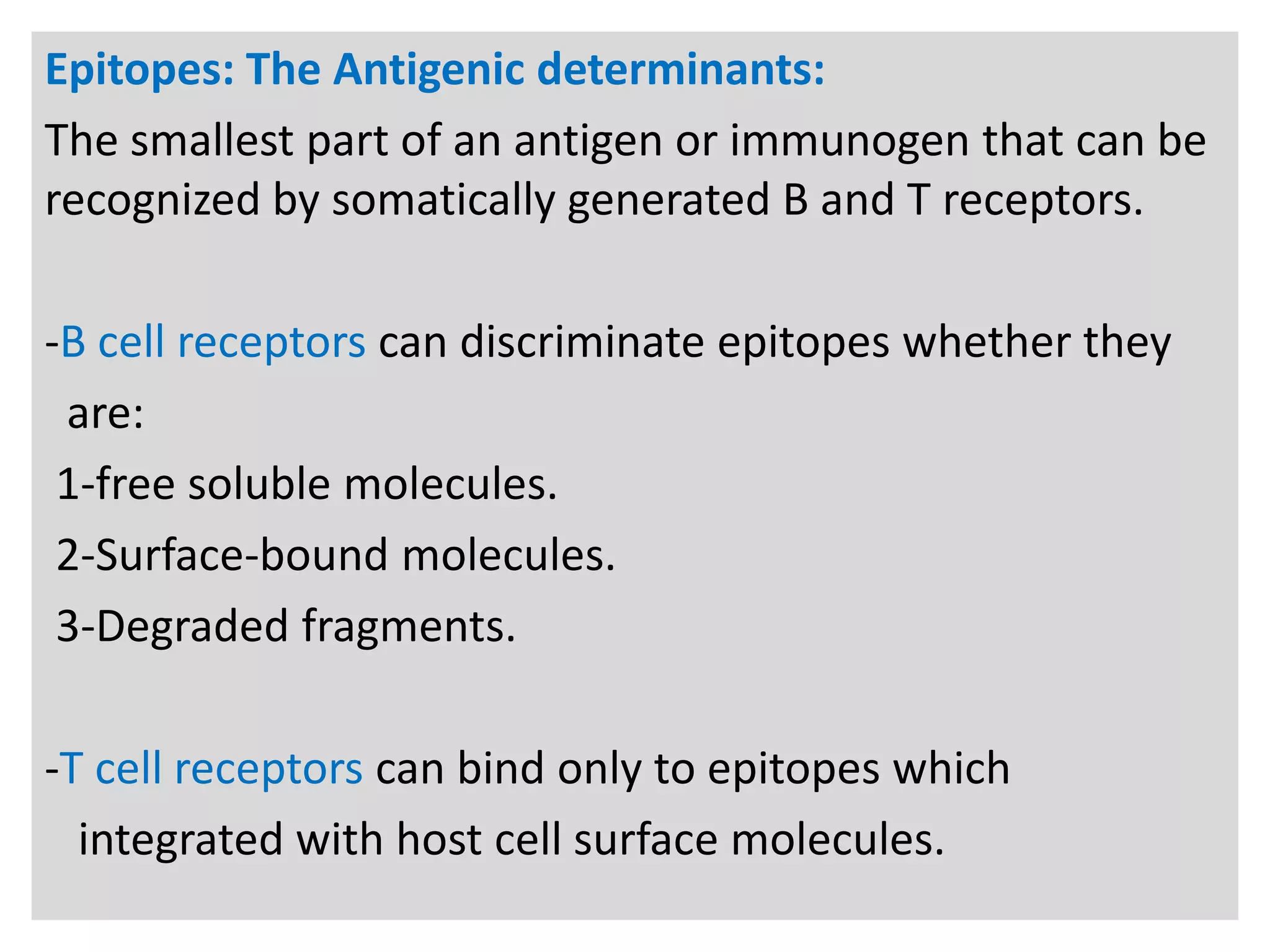 2 antigens, immunogens, epitopes, and haptens PPT