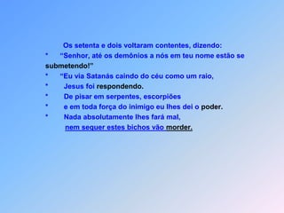 *      senão o Filho e aquele        *      a quem o Filho quiser revelá-lo (31).        *      Venham a (Mt 11-12) mim, vocês todos,        *      que estão cansados de carregar peso        *      e se sentem oprimidos sob ele,         *      e eu lhes darei descanso!        *      e aprendam comigo,        *      e humilde de coração.        *      Só assim vocês encontrarão alívio        *      para as suas vidas.
