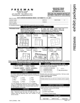 Freeman Template 2. attachment 1 freeman quick facts and order forms | PDF