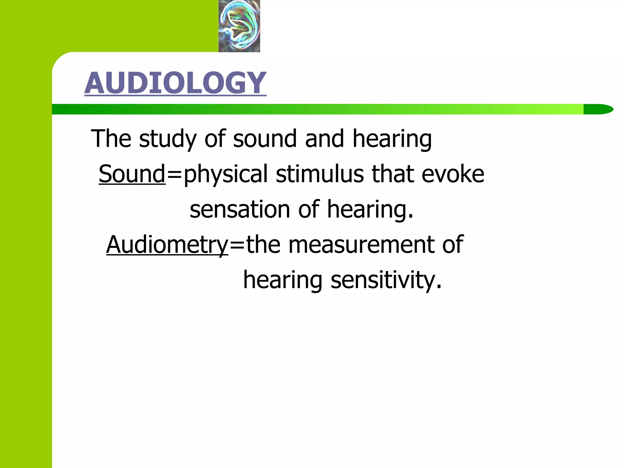 2 audiological evaluation | PPT